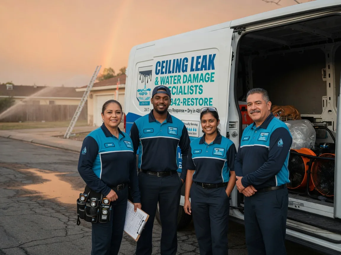 Ceiling Leak Cleanup company in Hudson, SD
