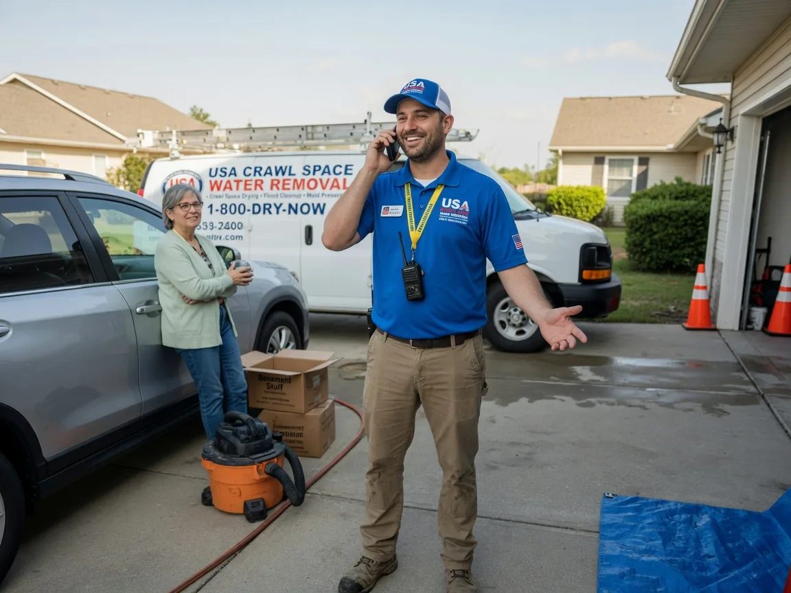 Crawl Space Water Removal Hudson, SD FAQs